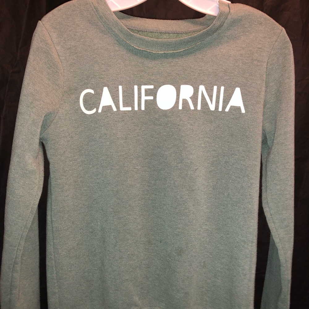 California graphic sweatshirt